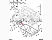 Прокладка масляного теплообменника Citroen Berlingo M49 (1996-2003) 1.9D (1868/1905), 2.0HDi, 110424
